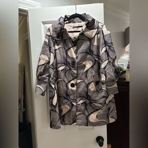 Chic Black and Cream Women's jacket